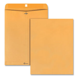 12 x 15-1/2; 32-lb. Sub; Clasp; Clasp Envelopes; Envelope; Envelopes; Kraft Envelope; Mailer; QUALITY PARK; Posts; Letters; Packages; Mailrooms; Shipping; Receiving; Stationery