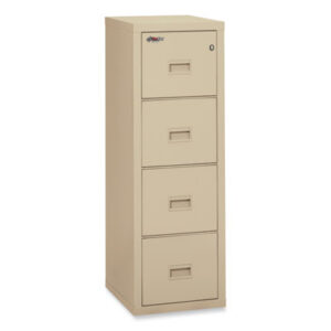 Space Saving Fire Files; UL listed 350° 1 Hour for Fire; 4 Drawer; Compact; Fire File Letter/Legal; FireKing; FIR4R1822CPT