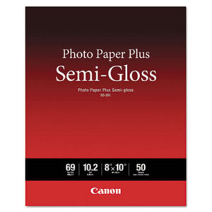 8 x 10; CANON; Inkjet; Photo Paper Plus; Pixma; Semi-Gloss; Consumables; Snapshots; Pictures; Photography; Arts; Sheets