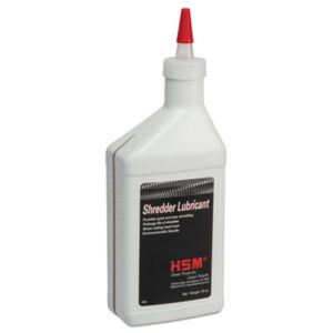 HSM; Shredder Oil; Lubricant; Lube; Grease; Water-Displacement; Maintenance; Blades