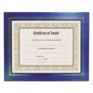 Blue; Certificate Holders; Certificate Frame; Diploma Frame; Award Display; Leather Grain Frame; Document Frame; Executive Document Frame; Frames; Leatherette Frame; NU-DELL; Mounts; Casings; Trims; Decorating; Pictures