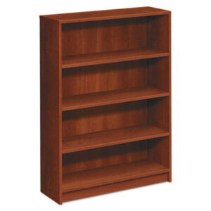 Office Furniture; Book; Book Shelf; Book Shelves; Bookcase; Bookcases; Furniture Shelf; Office Furniture; 1870 Series; Racks; Ledges; Trestles; Furniture; Books; Laminate; Office Suites; Cognac; Adjustable Shelves; Square Edge; Shelving Units/Bookcases; HON