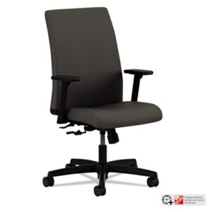 Office Furniture; Ignition Series; Chair; Chairs; Black; Task; Swivel/Tilt; Low Back; Swivel; Task Chair; Upholstered; Seats; Seating; Furniture; Workstations; Office; Chairs/Stools-Chairs with Casters; HON