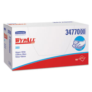 WYPALL X60 Professional Towels; All-Purpose Wipers; Janitorial; Cleaning; Maintenance; Sanitation; Wipers; Sponges; Swabs; Cloths; Towelettes; Drying Materials; Jan/San