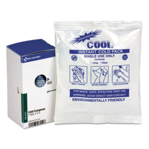 (FAOFAE6012)FAO FAE6012 – SmartCompliance Instant Cold Compress, 5 x 4 by FIRST AID ONLY, INC. (1/EA)