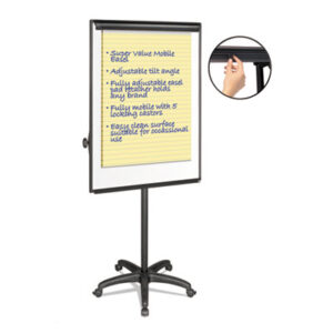 Dry Erase; Easel; Mobile; Melamine; Write Board; White Board; Easy Clean; Presentation; Presentation Board