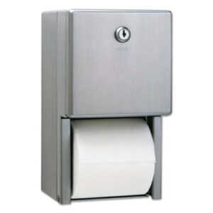 Bathroom Supplies; Bathroom Tissue; Bathroom Tissue & Dispensers; Bathroom Tissue Dispenser; Holder; Janitorial Supplies; Roll Dispensers; Paper Goods/Dispensers; Restroom; Restroom Supplies; Tissue; Tissue Dispensers; Toilet; Toilet Paper Dispenser; Toilet Tissue Dispensers; Washroom Supplies; Convenience; Efficient; Washrooms; Operator; Automatic