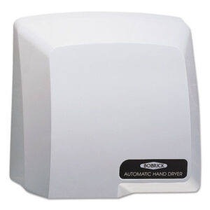 Automatic; BOBRICK; Compact; Hand Dryer; Sanitary; Forced; Air; Heated; Fan; Blow