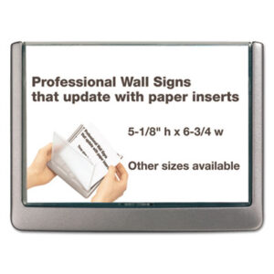 Sign Holder; Frame; Signs; DURABLE; Click Sign Holder; Sign; Signage; Visual; Graphics; Indicators; Directory; Directories; DBL497737