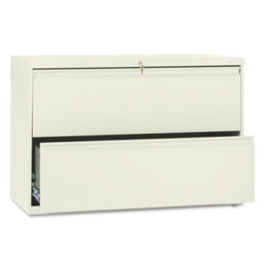 Office Furniture; 2 Drawer; 42" Wide; 800 Series; Cabinet; File Cabinet; File Cabinets; File Cabinets & Accessories; Furniture; Lateral File; Metal; Putty; Steel; Storage; Two; Filing; Systems; Receptacles; Organization; Files; Brigade; HON