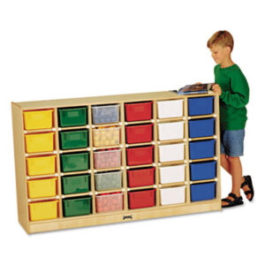 Early Learning Furniture; JONTI-CRAFT; Mobile Tray Storage; Childcare; Education; Schools; Classrooms; Play-Areas; Furniture