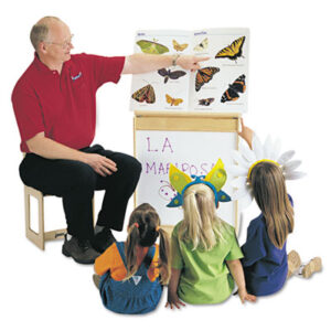 Big Book Easels; Early Learning Furniture; Easels; JONTI-CRAFT; Write-n-Wipe; Childcare; Education; Schools; Classrooms; Play-Areas; Furniture