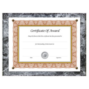 Award-A-Plaque; Certificates; Document Holder; Frames; Human Resources; NODAL; Plaques; Mounts; Casings; Trims; Decorating; Pictures