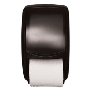 Toilet Tissue Dispenser; Bath Tissue Dispenser; Toilet Tissue; Plastic Toilet Tissue Dispenser; Plastic Bath Tissue Dispenser; T24 System; Smoke Toilet Tissue Dispenser; Smoke Bath Tissue Dispenser; Black Toilet Tissue Dispenser; Black Bath Tissue Dispenser; Plastic Toilet Tissue; Plastic Bath Tissue; Toilet Tissue Paper Dispenser; Bath Tissue Paper Dispenser