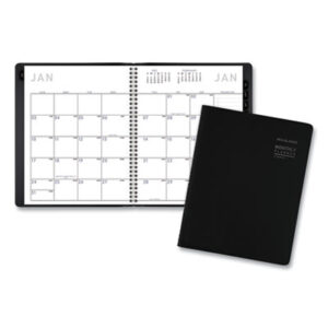 (AAG70120X05)AAG 70120X05 – Contemporary Monthly Planner, 8.75 x 7, Black Cover, 12-Month (Jan to Dec): 2023 by AT-A-GLANCE (1/EA)