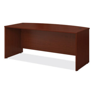 Bow Front Desk; Desks; Furniture; Mahogany; Office Suites; Series C; Wood; Workstations; Writing-Table; Escritoire BBF; Bow Front; Wood Laminate