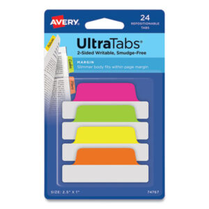 Avery; Respositionable Tab; Filing; Labeling; Indicators; Directories; Arranging; Files; Identification