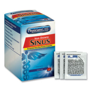 ACME UNITED; Sinus; First Aid Kit Refills; Medicine; Pain Relievers; Pills; First-Aid; Medical; Drugs; Pharmaceuticals; Remedies; Doctors; Nurses