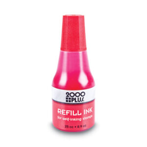 COSCO 2000 PLUS Self-Inking Refill Ink; Liquid; Consumables; Fluids; Pigments; Writing; Inks