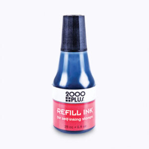 COSCO 2000 PLUS Self-Inking Refill Ink; Liquid; Consumables; Fluids; Pigments; Writing; Inks