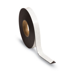 (UBRFM2018)UBR FM2018 – Dry Erase Magnetic Tape Roll, 1" x 50 ft, White by U BRANDS (1/RL)