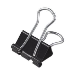 (UNV10200)UNV 10200 – Binder Clips, Small, Black/Silver, 12/Box by UNIVERSAL OFFICE PRODUCTS (12/DZ)