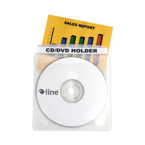 C-LINE; CD Holders; CD Sleeve; DVD Holder; DVD Sleeves; Pocket; Polypropylene; Jackets; Sheaths; Covers; Discs; Duplication; Replication; Burns