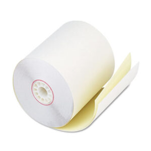 2-3/4"; 50 Rolls per Carton; 90 Feet; Carbonless Duplicate; Carbonless Duplicate Paper Rolls; Carbonless Duplicate Rolls; Cash Register; Paper; Paper Rolls; PM COMPANY; Point-of-Sale; Print Rolls; Rolls; Tape Rolls; Two-Ply; White/Canary; Cylindrical; Media; Documents; Imaging; Reproductions; Peripheral; PAX8789