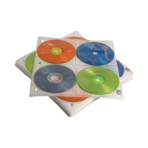 8-Disk Capacity; CASE LOGIC; CD; CD-ROM Storage; CD/CD-ROM; CD/CD-ROM Storage; CD/DVD; Clear; Computers; Media Management; Media Storage; Ring Binders; Sleeve; Jackets; Sheaths; Covers; Discs; Duplication; Replication; Burns