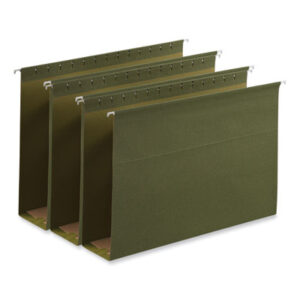 3" Expansion; Box Bottom; File Folders; Hanging File Folder; Hanging Folders; Legal Size; Recycled; Recycled Product; Standard Green; UNIVERSAL; Sleeves; Sheaths; Shells; Organization; Storage; SPRSP53X315