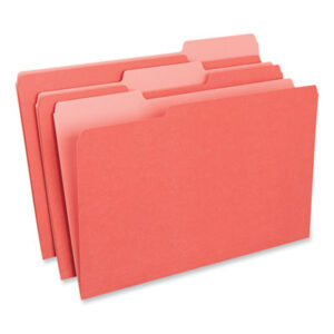 1/3 Cut Tabs; File Folders; Interior File Folder; Legal Size; Recycled; Recycled Product; Red; UNIVERSAL; Sleeves; Sheaths; Shells; Ordering; Storage; Files