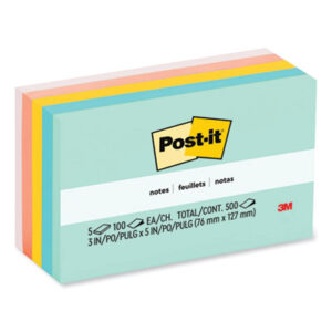 3 x 5; 3M; 3M Post-It; 3M Post-It Notes; Assorted; Assorted Colors; Large Size; Note Pads; Notes; Pads; Pastel Colors; POST-IT; Post-It Notes; Self-Stick; Self-Stick Note; Tabs; Stickers; Bookmarks; Tags; Memos; Stationery; Desktop; Sticky Notes