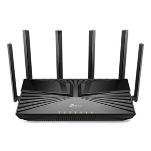 (TPLARCHERAX4400)TPL ARCHERAX4400 – Archer AX4400 Wireless and Ethernet Router, 5 Ports, Dual-Band 2.4 GHz/5 GHz by TP LINK USA (1/EA)