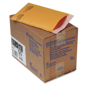 #00; 25 Mailers per Carton; 5 x 10; Air Bubble; Air Bubble Mailer; Bubble; Bubble Lined; Bubble Mailer; Envelope; Jiffy Mailer; Jiffylite; Kraft; Mailer; Mailers; Padded Mailer; Recycled Product; Recycled Products; SEALED AIR; Self-Sealing; Posts; Letters; Packages; Mailrooms; Shipping; Receiving; Stationery