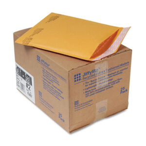 #2; 25 Mailers per Carton; 8-1/2 x 12; Air Bubble; Air Bubble Mailer; Bubble; Bubble Lined; Bubble Mailer; Envelope; Jiffy Mailer; Jiffylite; Kraft; Mailer; Mailers; Padded Mailer; Recycled Product; Recycled Products; SEALED AIR; Self-Sealing; Posts; Letters; Packages; Mailrooms; Shipping; Receiving; Stationery