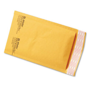 #00; 250 Mailers per Carton; 5 x 10; Air Bubble; Air Bubble Mailer; Bubble; Bubble Lined; Bubble Mailer; Envelope; Jiffy Mailer; Jiffylite; Kraft; Mailer; Mailers; Padded Mailer; Recycled Product; Recycled Products; SEALED AIR; Self-Sealing; Posts; Letters; Packages; Mailrooms; Shipping; Receiving; Stationery