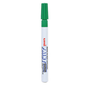 Industrial Marker; 1.5mm Fine Point; Art Marker; Art Pen; Drafting/Drawing; Green; Marker; Markers; Markers & Pens; Oil-Based Paint; Opaque; Paint Marker; Pen; Permanent Marker; SANFORD; Uni-Paint Marker; Writing; Utensil; Arts; Crafts; Education; Schools; Classrooms; Teachers; Students