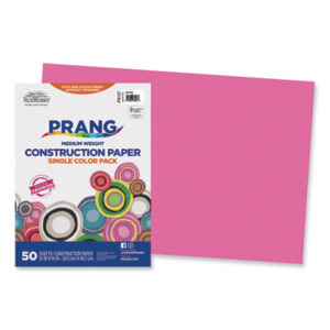 12 x 18 Size; Art & Drafting; Art Supplies; Classroom; Construction Paper; Craft; Drawing; PACON; Paper; Papers; Recycled; School Art Paper; SUNWORKS; Hot Pink; Crafts; Classrooms; Education; Schools; Teachers