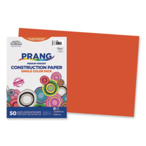 12 x 18 Size; Art & Drafting; Art Supplies; Classroom; Construction Paper; Craft; Drawing; PACON; Paper; Papers; Recycled; School Art Paper; SUNWORKS; Orange; Crafts; Classrooms; Education; Schools; Teachers