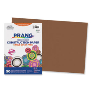 12 x 18 Size; Art & Drafting; Art Supplies; Classroom; Construction Paper; Craft; Drawing; PACON; Paper; Papers; Recycled; School Art Paper; SUNWORKS; Brown; Crafts; Classrooms; Education; Schools; Teachers