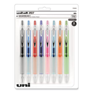 Signo Gel 207; Retractable; Roller Ball Gel Pen; uni-ball; Writing; Instruments; Utensils; Inkers; Schools; Education; Students