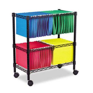 Alera; File Cart; Rolling File Cart; Single Tier Rolling File Cart; Filing; Systems; Receptacles; Organization; Furniture; Files