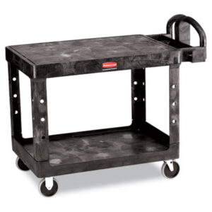 Rubbermaid® Commercial; Carts & Stands; Carts-Shelf Cart; Worksurfaces; Pedestals; Platforms; Dollies; Trolleys; Furniture