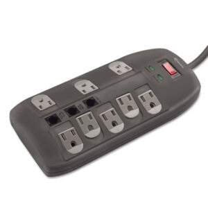 8 Outlets; Innovera; Surge Protector; Surge Suppressor; Suppressors; Power; Voltage; Spikes; Current; AC; Electricity; Overloads; Circuits; Electronics; Technology