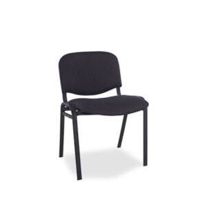 Alera; Black Fabric; Chairs; Contoured Back; Stacking; Stacking Chair; Stacking Chairs; Steel Fram; Upholstered; Alera Continental Series; Seats; Seating; Furniture; Workstations; Office