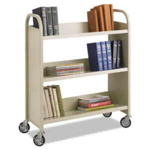 Worksurfaces;Pedestals;Platforms;Dollies;Trolleys;Furniture;Book Cart;Shelf;Utility;Library;Shelf Cart; Mobile;Transport; Safco