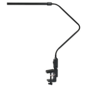 (ALELED902B)ALE LED902B – LED Desk Lamp With Interchangeable Base Or Clamp, 5.13w x 21.75d x 21.75h, Black by ALERA (1/EA)