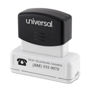 Universal®; UNIVERSAL OFFICE PRODUCTS; Stamps; Stamps-Custom Message