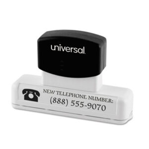 Universal®; UNIVERSAL OFFICE PRODUCTS; Stamps; Stamps-Custom Message