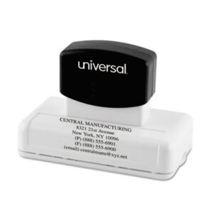 Universal®; Stamps; Stamps-Custom Message; Imprints; Impressions; Labeling; Desktop; Inkers